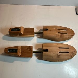 Cole Hahn Shoe Trees Cedar Wooden Shoe Inserts (XLarge) XL  - READ - BLEMISHED